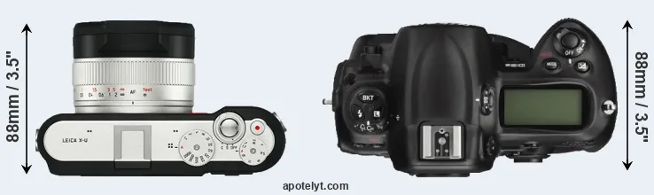 Compare X-U Typ 113 versus D3X top