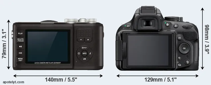 Comparison X-U Typ 113 or D5200 rear