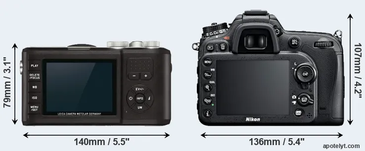 Comparison X-U Typ 113 or D7100 rear