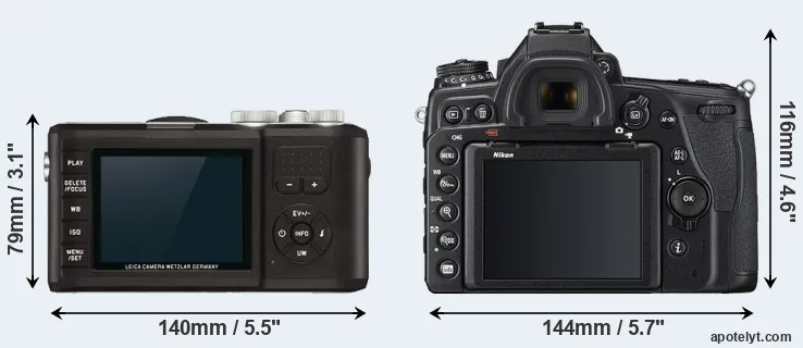 Comparison X-U Typ 113 or D780 rear