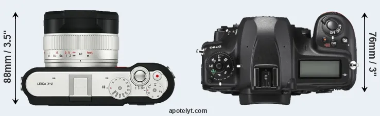 Compare X-U Typ 113 versus D780 top