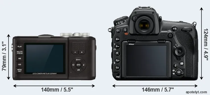 Comparison X-U Typ 113 or D850 rear