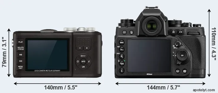 Comparison X-U Typ 113 or Df rear