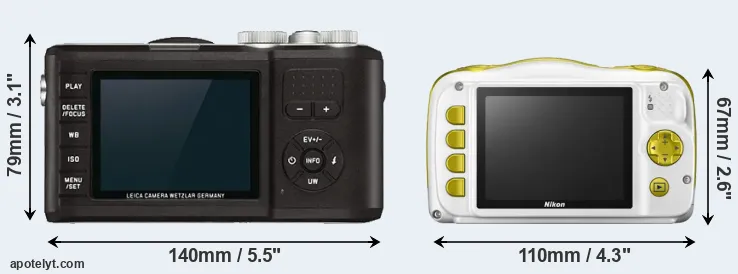 Comparison X-U Typ 113 or W150 rear