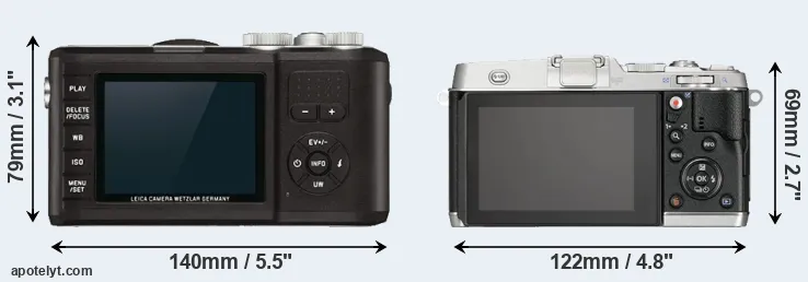 Comparison X-U Typ 113 or E-P5 rear