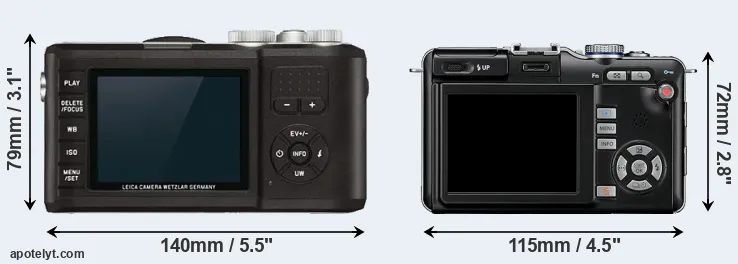 Comparison X-U Typ 113 or E-PL1 rear