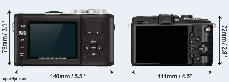 Comparison X-U Typ 113 or E-PL2 rear