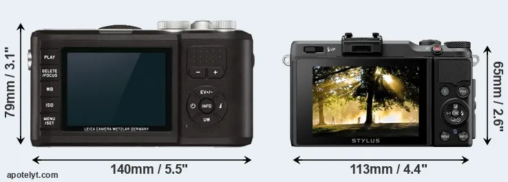 Comparison X-U Typ 113 or XZ-2 rear