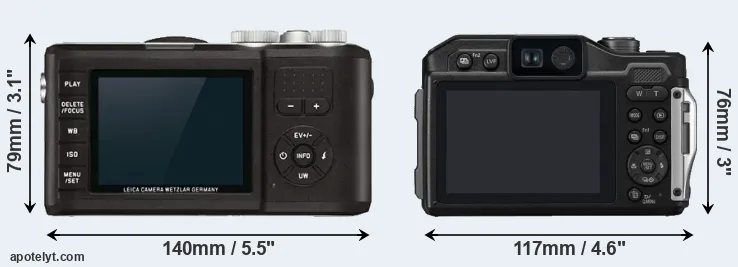 Comparison X-U Typ 113 or FT7 rear