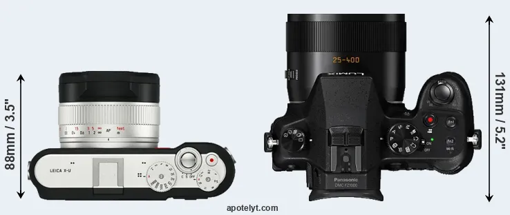 Compare X-U Typ 113 versus FZ1000 top