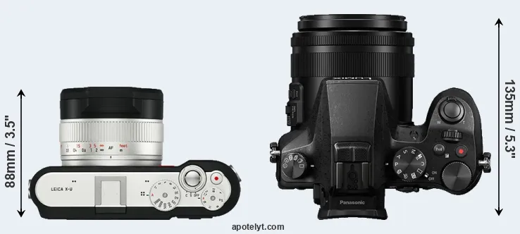 Compare X-U Typ 113 versus FZ2500 top