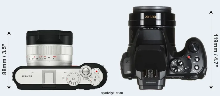 Compare X-U Typ 113 versus FZ82 top