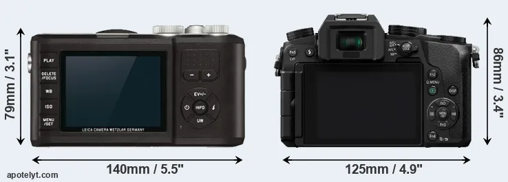 Comparison X-U Typ 113 or G7 rear