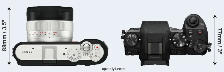 Compare X-U Typ 113 versus G7 top