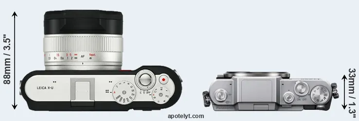 Compare X-U Typ 113 versus GF7 top