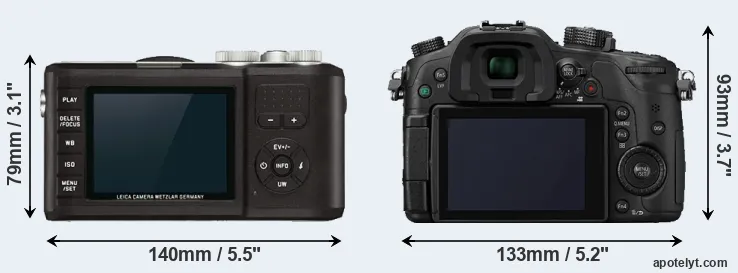 Comparison X-U Typ 113 or GH4 rear