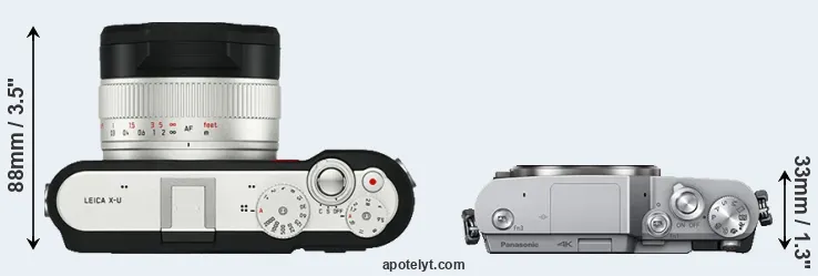 Compare X-U Typ 113 versus GX850 top