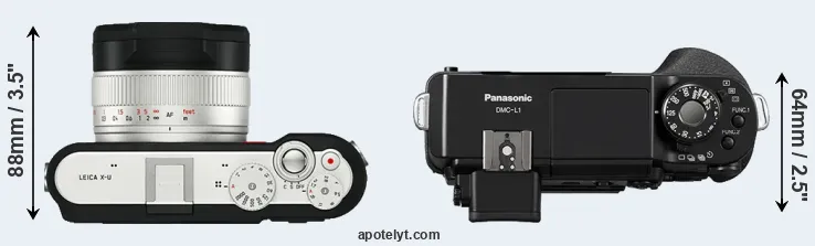 Compare X-U Typ 113 versus L1 top