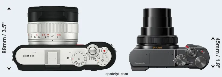 Compare X-U Typ 113 versus ZS200 top