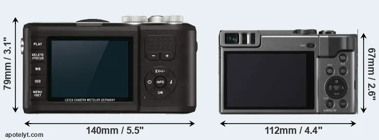 Comparison X-U Typ 113 or ZS70 rear