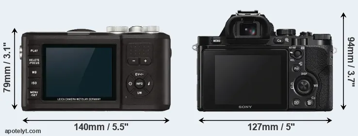 Comparison X-U Typ 113 or A7S rear