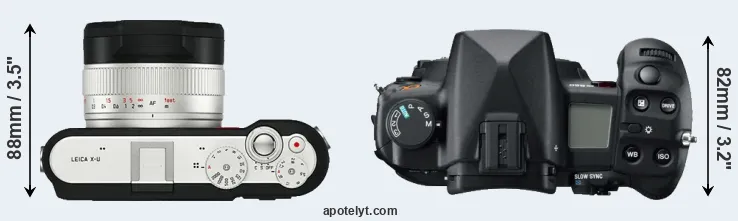 Compare X-U Typ 113 versus A850 top