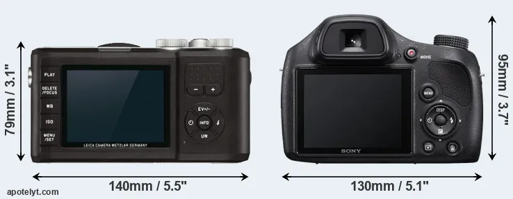 Comparison X-U Typ 113 or H400 rear