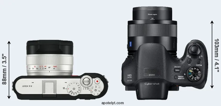 Compare X-U Typ 113 versus HX350 top