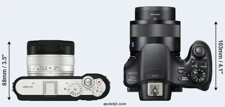 Compare X-U Typ 113 versus HX400V top