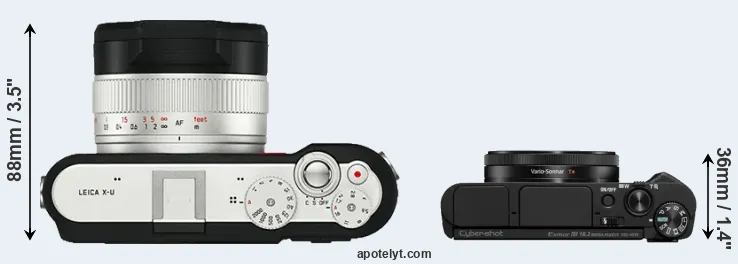 Compare X-U Typ 113 versus HX99 top