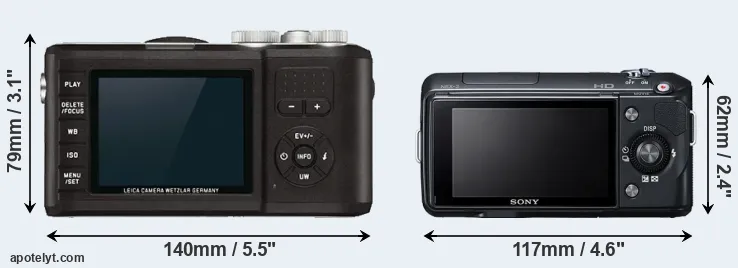 Comparison X-U Typ 113 or NEX-3 rear