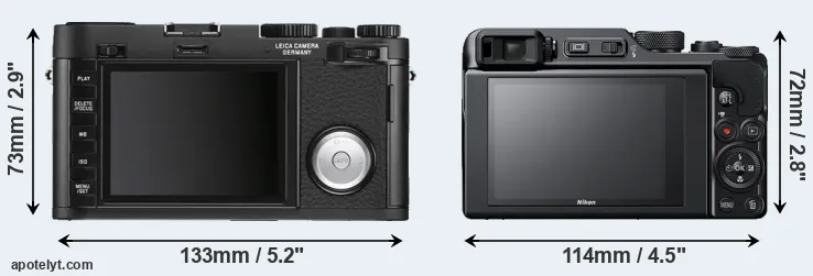 Comparison X Vario or A1000 rear
