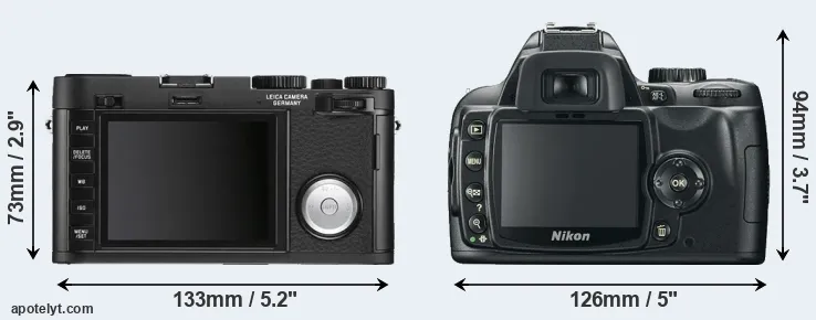 Comparison X Vario or D60 rear