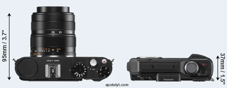 Compare X Vario versus FT7 top