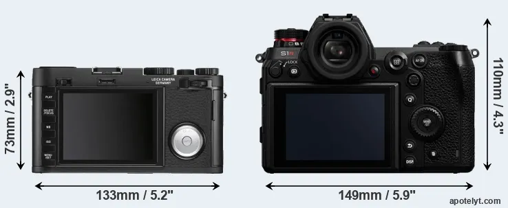 Comparison X Vario or S1R rear