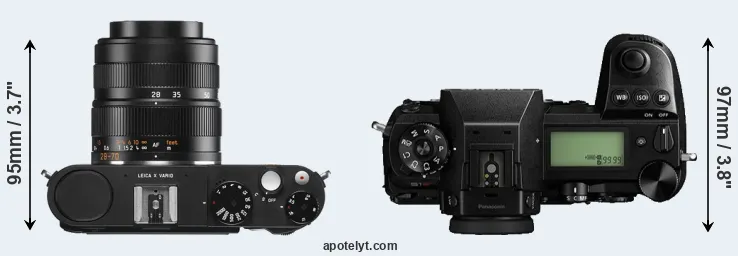 Compare X Vario versus S1R top