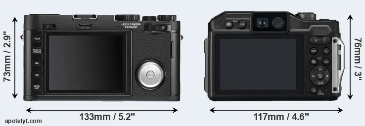 Comparison X Vario or TS7 rear