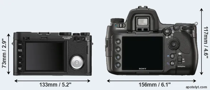 Comparison X Vario or A900 rear