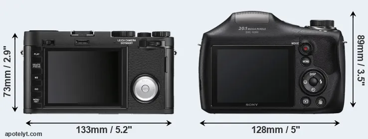 Comparison X Vario or H300 rear