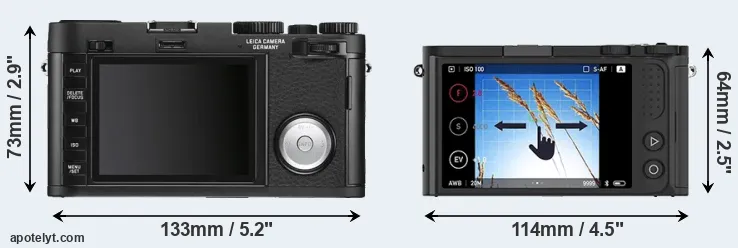Comparison X Vario or M1 rear