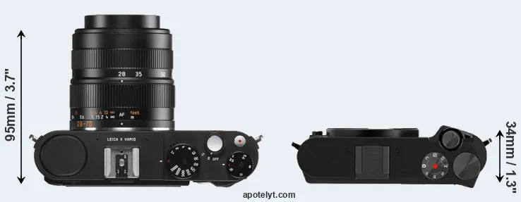 Compare X Vario versus M1 top