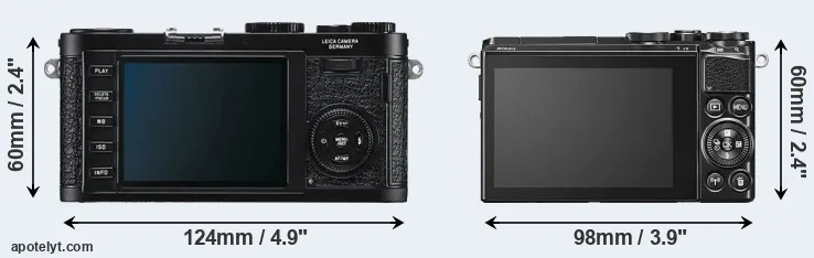 Comparison X1 or J5 rear