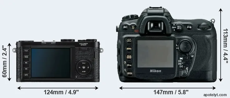 Comparison X1 or D200 rear