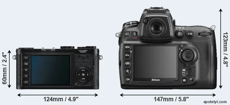 Comparison X1 or D700 rear