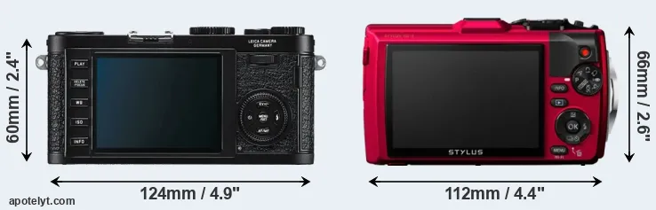 Comparison X1 or TG-4 rear