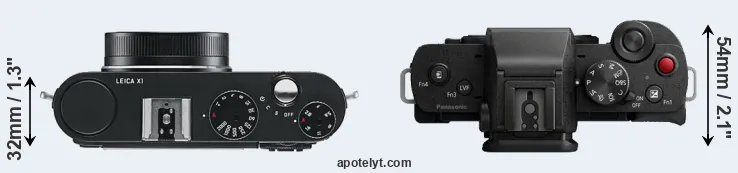 Compare X1 versus G110 top