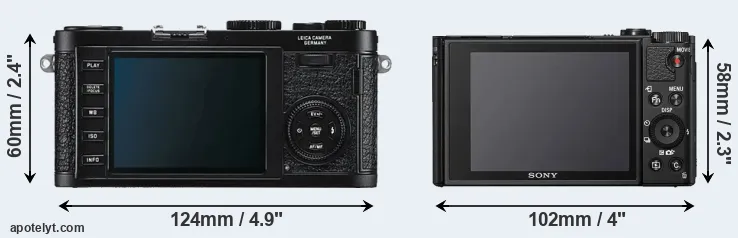 Comparison X1 or HX99 rear