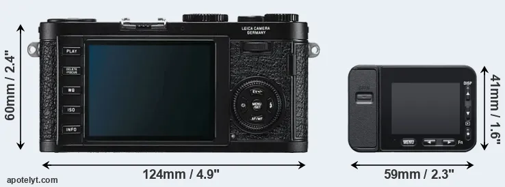 Comparison X1 or RX0 II rear
