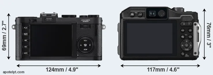 Comparison X2 or FT7 rear