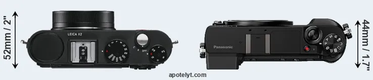 Compare X2 versus GX80 top